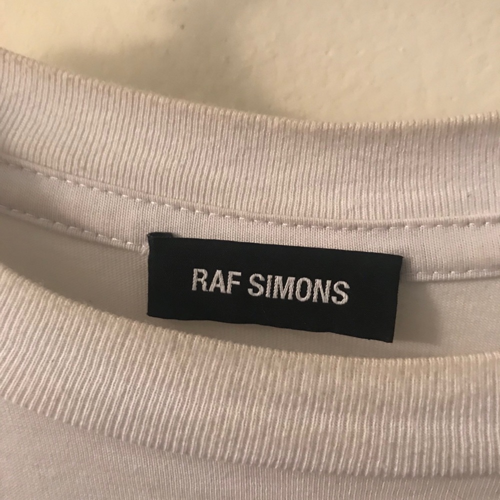 Raf Simons Warning Signs Tee - Picture 2 of 4